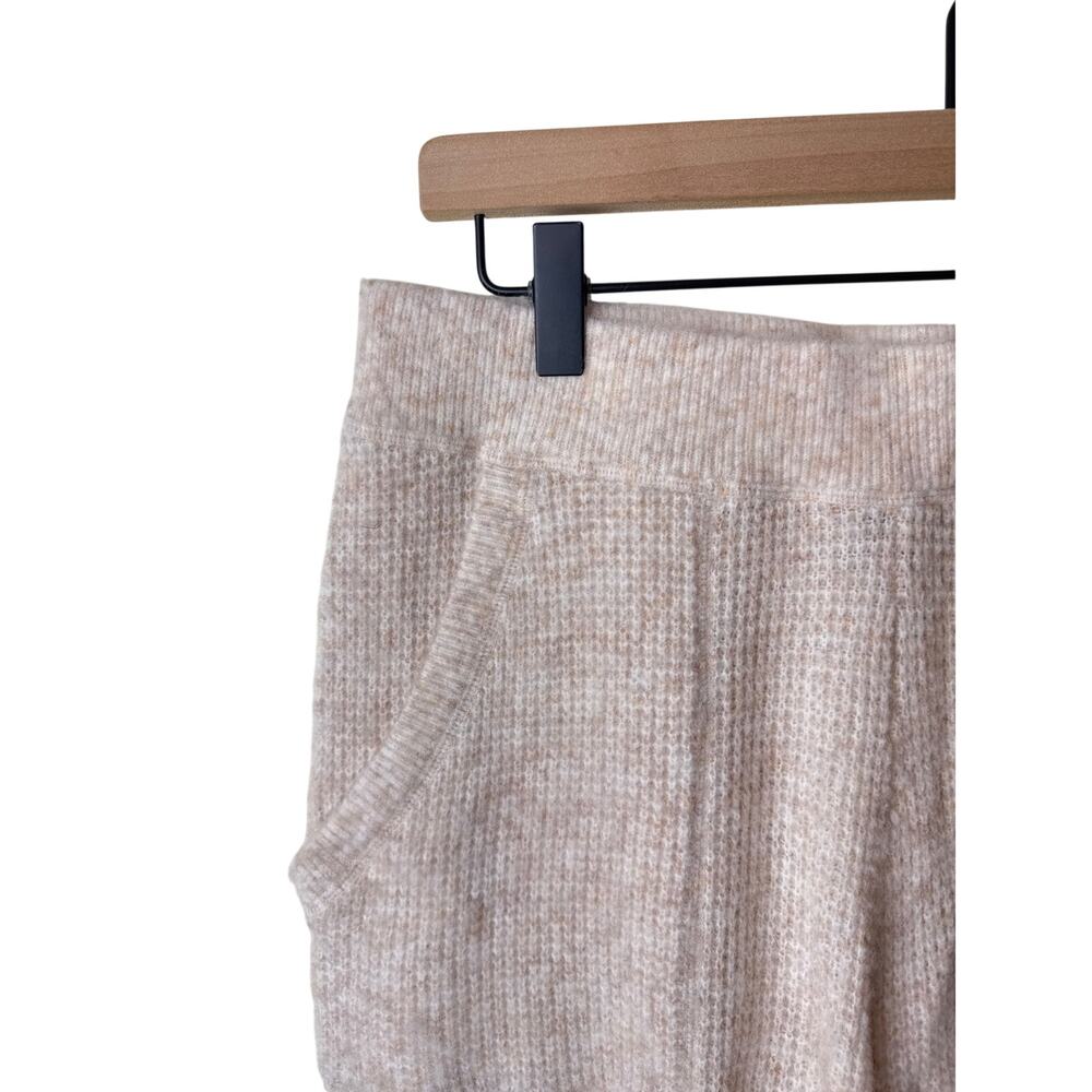 HATCH The Cozy Waffle Visitor Hoodie (M) + Maternity Jogger (S) Oatmeal Mélange - Picture 9 of 13